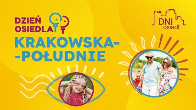 Grafika promująca Dzień Osiedla Krakowska-Południe